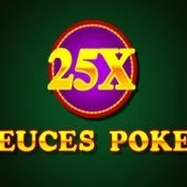 Logo of 25x Deuces Poker from iSoftBet at Spinational Casino