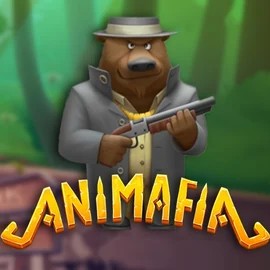 Animafia slot logo by Peter & Sons at Spinational CasinoAnimafia
