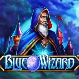 Blue Wizard slot logo by Quickspin at Spinational CasinoBlue Wizard
