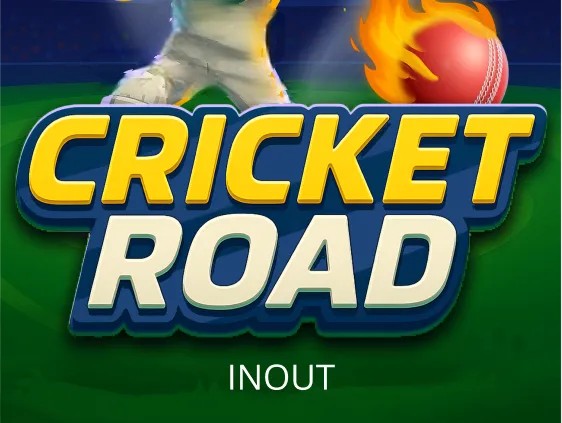 Cricket Road online game logo by InOut on spinationals.eu