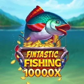 Fintastic Fishing slot logo by Foxium at Spinational CasinoFintastic Fishing