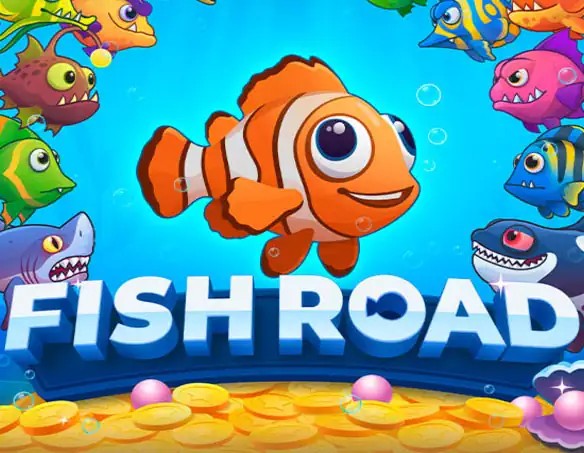 Fish Road logo by InOut at Spinational CasinoFish Road