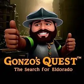Gonzo's Quest slot logo by NetEnt at Spinational CasinoGonzo's Quest