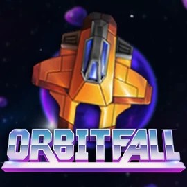 Orbitfall logo by ELK Studios at Spinational CasinoOrbitfall