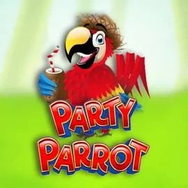 Party Parrot slot logo by Rival at Spinational CasinoParty Parrot