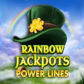 Rainbow Jackpots Power Lines slot visual from Red Tiger Gaming available on spinationals.eu