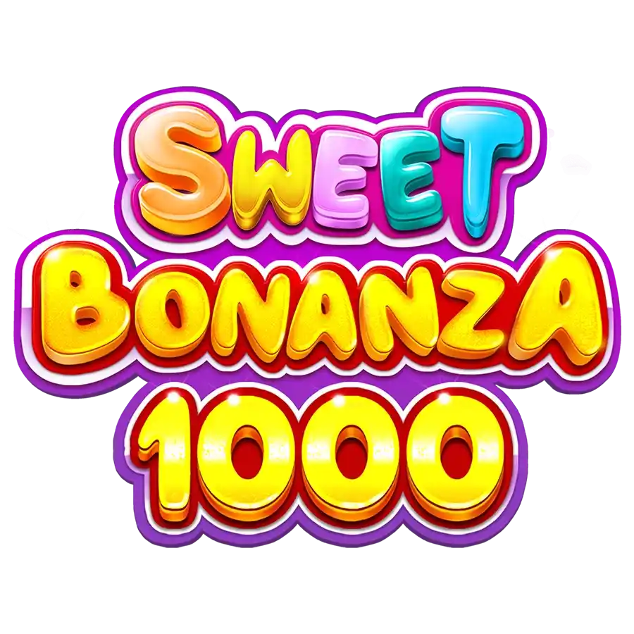 Logo of Sweet Bonanza 1000 from Pragmatic Play at Spinational Casino