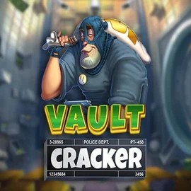 Logo of Vault Cracker from Red Tiger Gaming at Spinational Casino